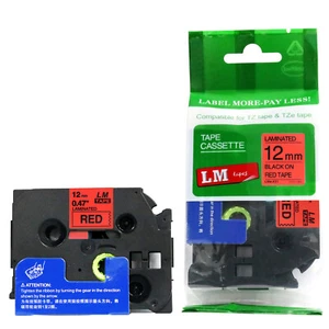 Select Size & Label Color Compatible P-touch Tapes for Brother ST-5 ST5 - Picture 1 of 37
