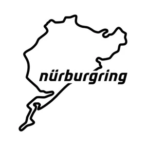 PEGATINA NURBURGRING vinilo coche autocollant circuito adesivi sticker auto car - Imagen 1 de 2