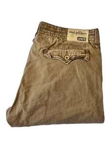 Jeans Levi’s Hombre Marrón 38x30 (medido 38x29) 01 Calce Recto Solapa Relajada - Imagen 1 de 14