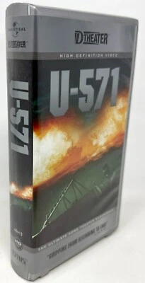 U-571 D-VHS High Definition HD Video Tape Movie DVHS D-Digital Theater DTheater - Image 1 of 4