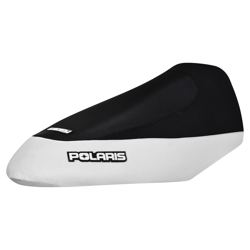 Cubierta de asiento Polaris RMK 600 800 900 Dragon 05-07 BLANCA trasera-NEGRO lado/parte superior #312 Foto 1 de 3
