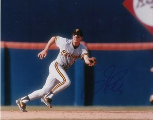 JAY BELL   PITTSBURGH PIRATES     ACTION SIGNED 8x10 - Picture 1 of 1