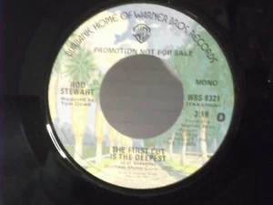 Rod Stewart,WB  8321"The First Cut Is the Deepest"US,7" 45,1975 PROMO, Mint - Picture 1 of 2