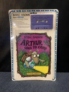 Arthur Goes to Camp by Marc Brown (1994, Mixed Media) New Sealed Book & Cassette - Picture 1 of 4
