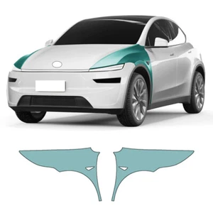 2025 For Tesla Model Y Juniper Pre-Cut DIY Paint Protection Film PPF Fenders - Picture 1 of 6