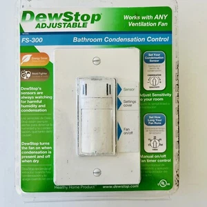 DewStop Interruttore di controllo umidità/condensa ventola regolabile FS-300-W1 - Foto 1 di 7
