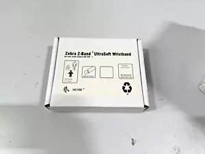 Zebra HC100 Z-Band UltraSoft Wristband Adult 10015357K **New** Lot of 5** - Picture 1 of 1