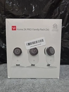 YI Pro 2K 3PC Home Security Camera, 2.4GHz Indoor Cameras for Home Security w... - Picture 1 of 4