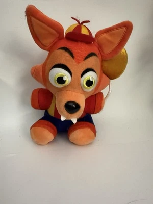 Five Nights at Freddy's FNAF Capt Foxy Camisa a Rayas y Gorra Peluche 8" FUNKO Foto 1 de 4