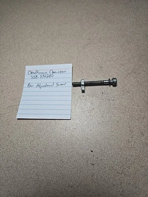 Tornillo de ajuste de barra para motosierra Craftsman 358.356280 Foto 1 de 2