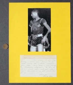 1956-59 St. Mary's Larry Doss autograph card & photo set JSA too Died in 2004 - - Picture 1 of 1