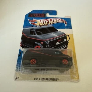 Hot Wheels A-Team Van 2011 HW Premiere 39/50 1:64 Long Card SEALED UNOPENED Rare - Picture 1 of 5