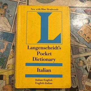 Langenscheidt Pocket Dictionary Italian - Printed In Germany - Turtleback - Picture 1 of 9