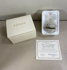 2003 Lenox Springtime Goose Easter Egg ~ New in Box - Picture 1 of 4