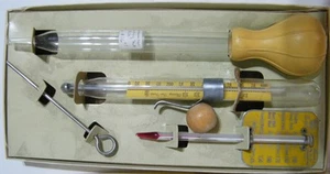 Kitchen-Aid Thermometer and Baster Set No. 201 Kitchen Tool 1950's - Picture 1 of 3