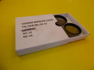 Set of 30.5mm Filters - ND2x / ND4x / - Clean and Checked - Picture 1 of 2