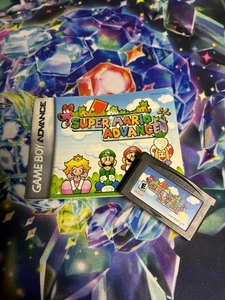 Juego y folleto Super Mario Advance GBA Game Boy Advance 2001 auténtico probado - Imagen 1 de 3