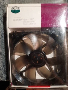 Cooler Master Sickle Flow 120 zielony wentylator chłodzący PC 120mm 2000 obr./min - Zdjęcie 1 z 4