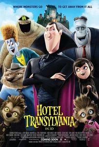 Hotel Transylvania movie poster print - 11 x 17 inches Frankenstein, Dracula (b) - Picture 1 of 1