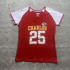 Jamaal Charles Chiefs Shirt Adult Red Spelled Out Women?S