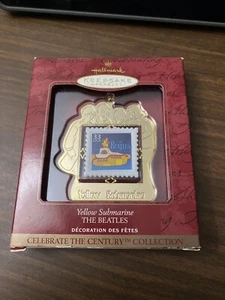 The Beatles Hallmark Keepsake gelb U-Boot Stempel Ornament 1999 - Bild 1 von 2