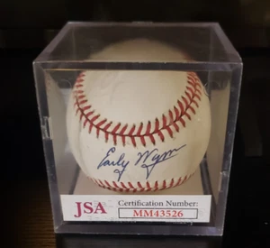 Early Wynn Autograph Rawlings Baseball JSA Cert MM43526 - Picture 1 of 5