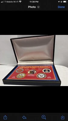 JFK HALF DOLLAR ARMED FORCES Collection-2003 with Certificate Of Authenticity - Image 1 of 3