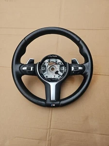 Genuine BMW X5 X6 F15 F16 M SPORT STEERING WHEEL LEATHER 7849447 - Picture 1 of 12