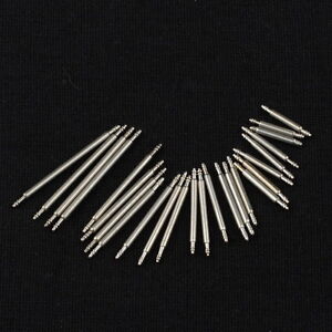 4 PCS Stainless Steel Spring Bar Pins Link For Watch Band Strap Pick Size 6-50mm