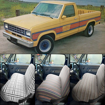 For 1983-1992 Ford Ranger Saddle Blanket Front Bench Seat Covers Full Size - Image 1 of 4
