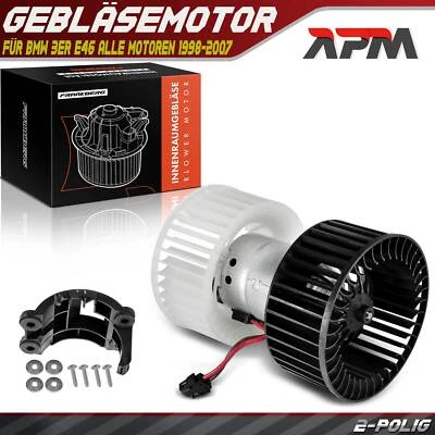 Motor ventilador interior 366W bmw serie 3 e46 climatizador automático 1998-2007 - Imagen 1 de 4