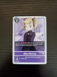 Digimon Digital Hazard - Alice McCoy - EX2-064 U - Foto 1 di 2