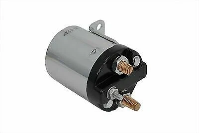 Solenoide de arranque cromado Accel para Harley Davidson de V-Twin Foto 1 de 1