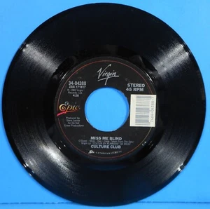 CULTURE CLUB MISS ME BLIND ~ COLOUR BY NUMBERS 7" 1984 NICE CONDITION! VG!!A - Picture 1 of 2