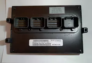 REMAN DODGE NITRO 4.0L ENGINE CONTROL MODULE P05187118AG ECM COMPUTER MODULE - Picture 1 of 2