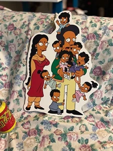 the simpsons APU and family comic con booth display - Picture 1 of 2