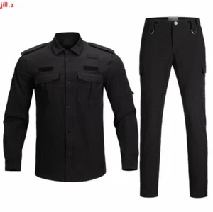 Summer Quick-drying Suits Men Security instructor training uniform Elastic sets - Picture 1 of 20