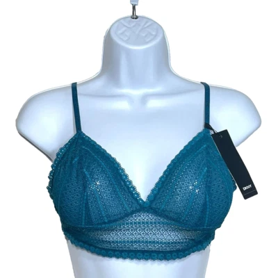 2-Упаковка новый с Ярлыками DKNY женщин L кружева бесшовный Wirefree бюстгальтер DK4511 зеленый - Изображение 1 из 4