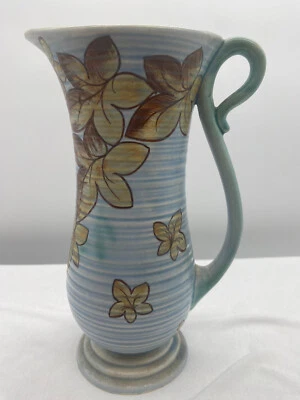 Art Deco Flaxman Ware Wade Heath Hand Painted Hand Made Art Pottery Jug Vase - image 1 of 4