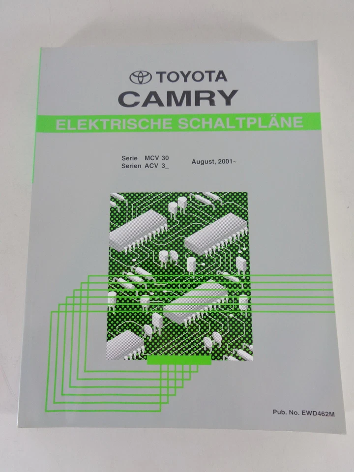 Manual de Taller Eléctrico Diagramas Cableado Toyota Camry MCV 30 / Acv 30Ab 08/ - Imagen 1 de 1