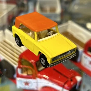 Vintage Matchbox Superfast No18 Field Car Yellow no Box transitional Scout IH - Picture 1 of 8