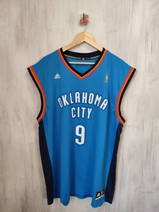 Oklahoma City #9 Serge Ibaka Size XL Adidas jersey shirt Basketball kit maillot - Picture 1 of 16