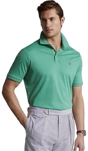 Herren Ralph Lauren Polo klassische Passform weiche Baumwolle grün Signatur Pony XL - Bild 1 von 3