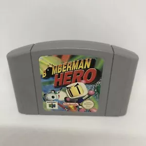 Bomberman Hero NINTENDO 64 N64 PAL (Aus) Game *CARTRIDGE ONLY* V Good Condition - Picture 1 of 6