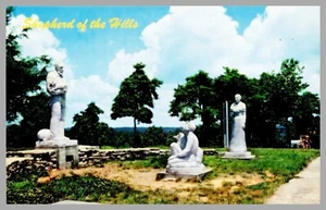 Shepherd Of The Hills Monument Branson Missouri Chrome C. 1960 UNP Postcard - Picture 1 of 2