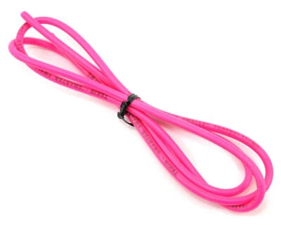 Tekin 12awg Silicon Power Wire (Pink) (3') [TEKTT3009] - Image 1 of 2