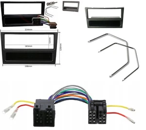 Auto Radio Blende Rahmen Adapter Kabel für OPEL Corsa C / Astra G / Vectra C - Bild 1 von 24