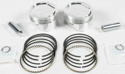 Harley Pistons Sportster Overbore Kit 883 3.498 9.5:1 1986-03 V-Twin 11-9885 X7 - Image 1 of 3