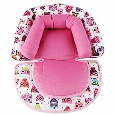 Infant Head Support For Car Seat, Baby Soft Neck Pillow, Pink