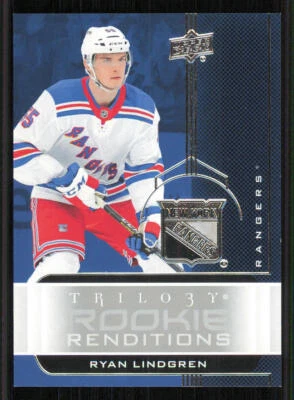 2019-20 Upper Deck Trilogy Rookie Renditions #RR35 Ryan Lindgren - Image 1 of 2
